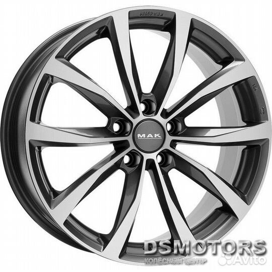 Диски Wolf 6.5/16 5x100 ET42 d57.1 GUN metmirror f