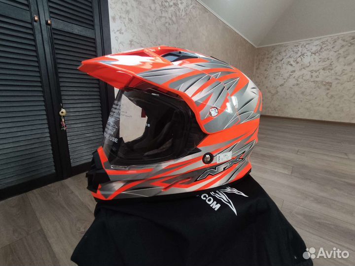 Мотошлем спорт эндуро afx FX-39 DS strike