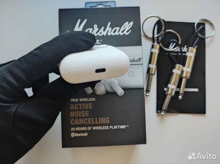 Marshall motif ANC #premium #новые # белые