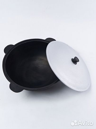 Казан чугунный 12 литров