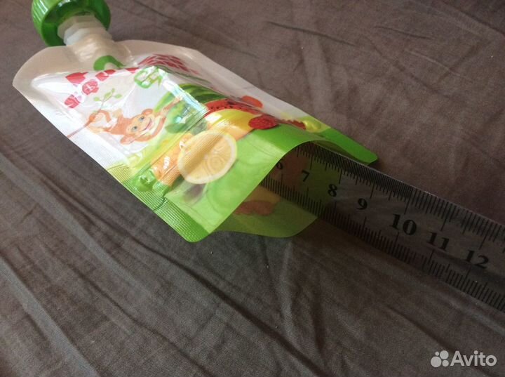 Паучи для детского питания многоразовые 4 шт новые