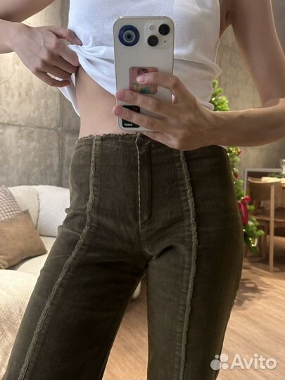 Вельветовые брюки xs