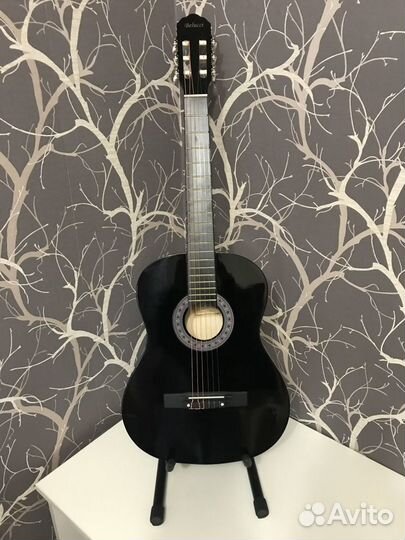 Классическая гитара 4/4 черного цвета