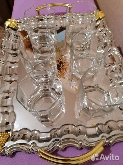 Стаканы для виски, воды и сока. 6 штук