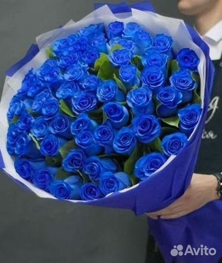 Синие розы с доставкой