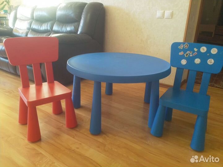 Детский стол И стул IKEA