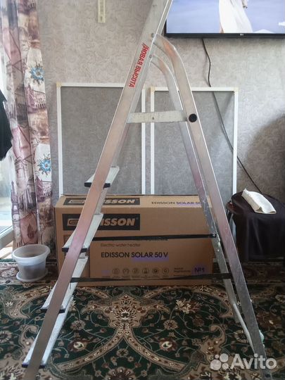 Лестница стремянка алюминиевая бу