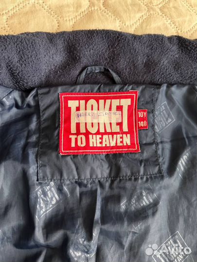 Демисезонная куртка на 10 лет (140)