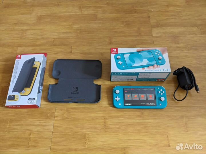 Nintendo Switch Lite прошитая 32gb карта