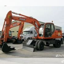 Колёсный экскаватор DOOSAN DX160W, 2021