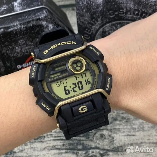 Оригинальные часы Casio G-Shock GD-400GB-1B2