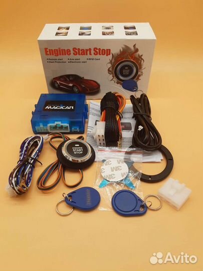Кнопка старт-стоп двигателя. Магазин. Гарантия