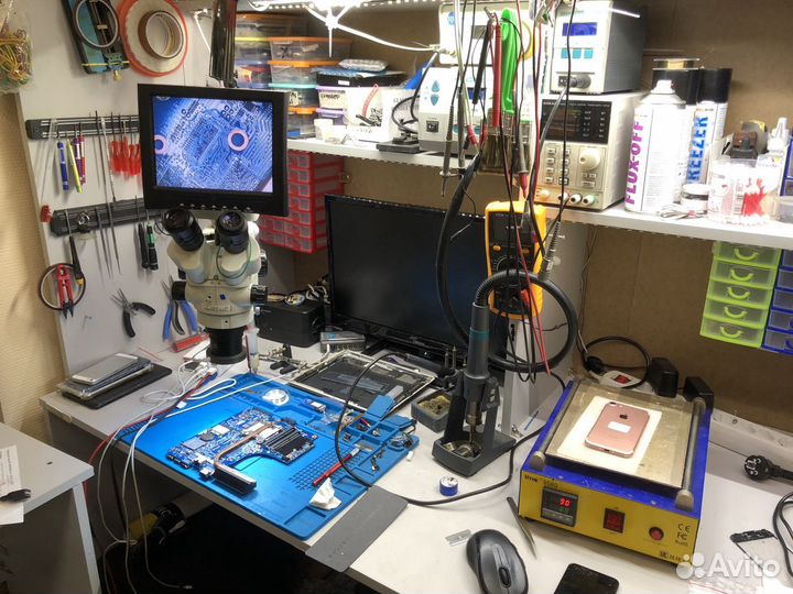 Сложный ремонт iPhone iPad MacBook