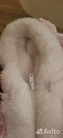 Комплект на выписку для девочки зима