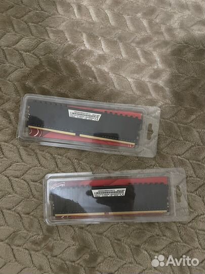 Оперативная память от Corsair ddr4 4gbx2 8gb