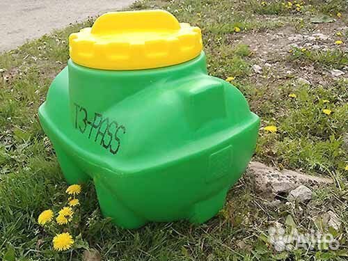 Бак 100 литров пластиковый
