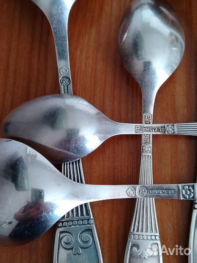Столовые приборы мельхиор СССР