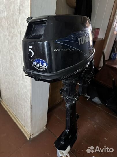 Лодочный мотор Tohatsu 5 л с ; 4 тактный