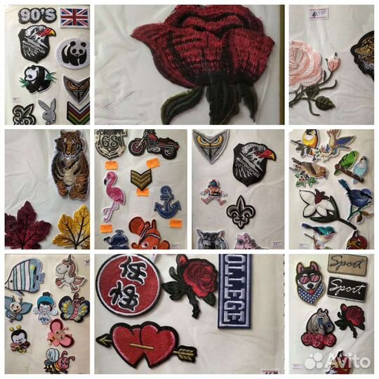 Аппликация наклейка на одежду