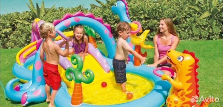 Игровой центр батут бассейн