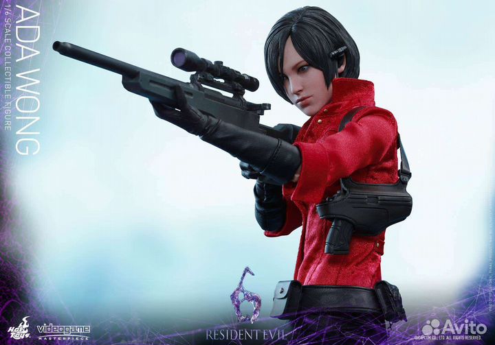 HOT toys VGM21 resident evil 6 ADA wong ада вонг