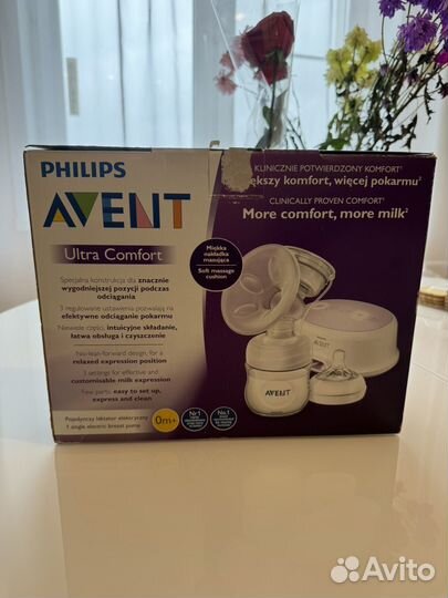 Молокоотсос электрический philips avent