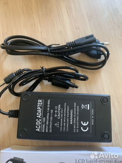 Блок питания, адаптер, зарядное устройство 12v 5a