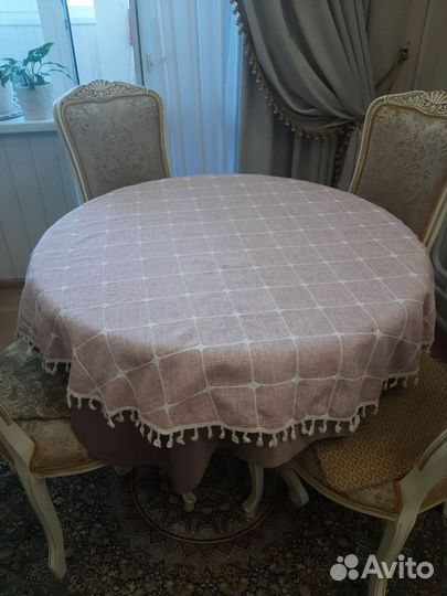 Скатерть круглая