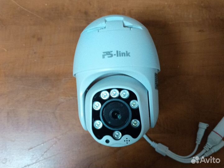 Поворотная камера видеонаблюдения 4g раздаёт Wi-Fi