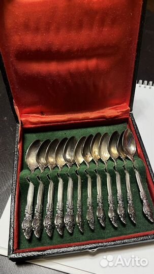 Чайные ложки мельхиор