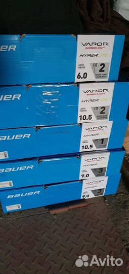 Коньки Bauer Vapor HyperLite 7,5 фит2
