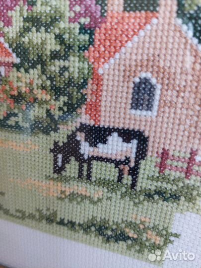 Картина вышитая крестом