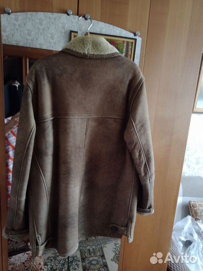 Дубленка натуральная мужская 48 50 р