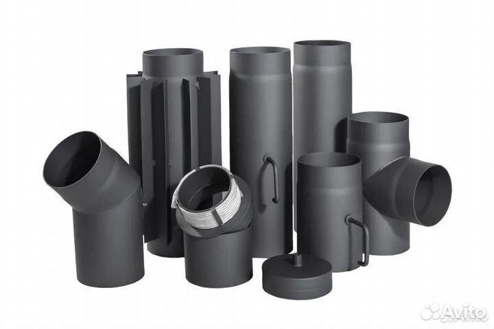 Дымоходы кпд чёрный котловая сталь 2 мм