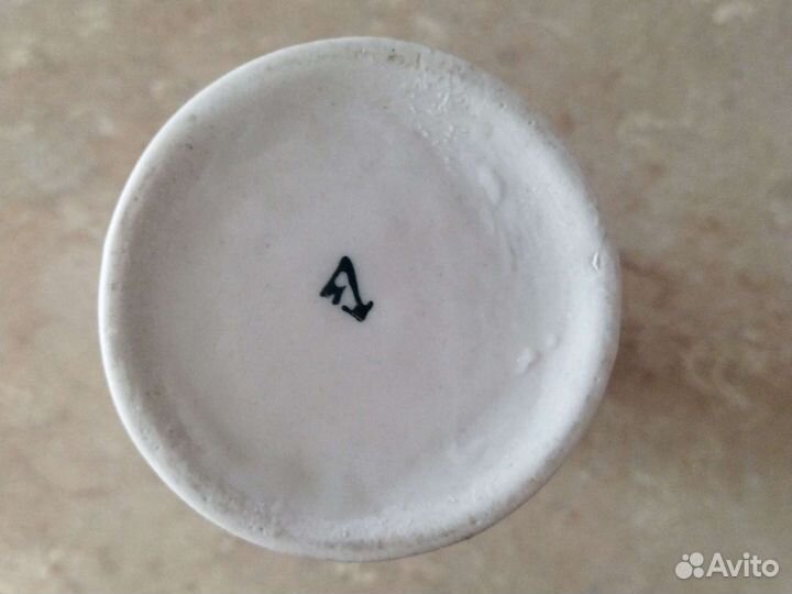 Ваза для цветов СССР Гжель