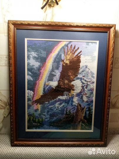 Картина вышитая крестом