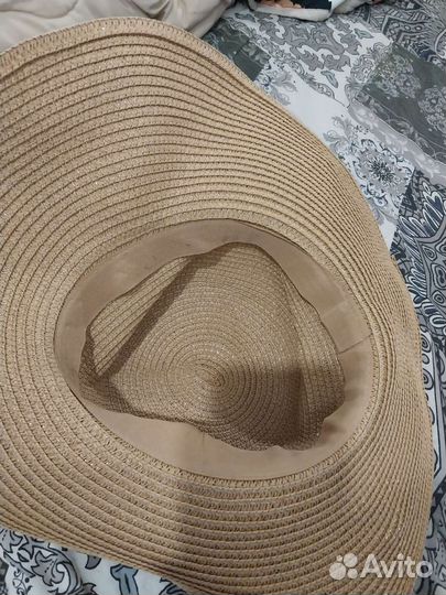 Соломенная шляпа, шляпа с большими полями