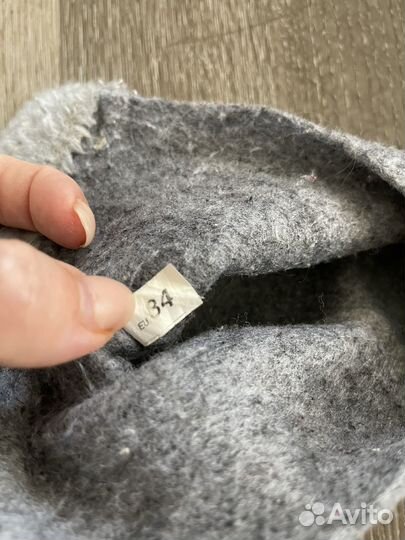 Лыжные ботинки детские 34