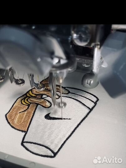 Машинная вышивка на заказ