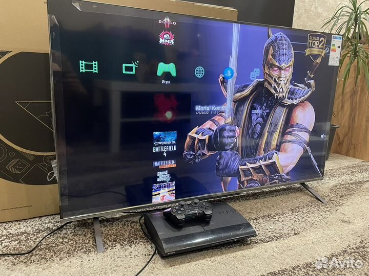 Ps3 ss прошитая куча игр установлено