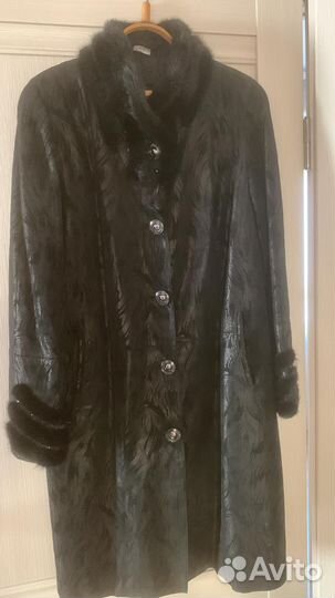 Дубленка натуральная женская 48 - 50р