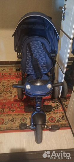 Детский трехколесный велосипед