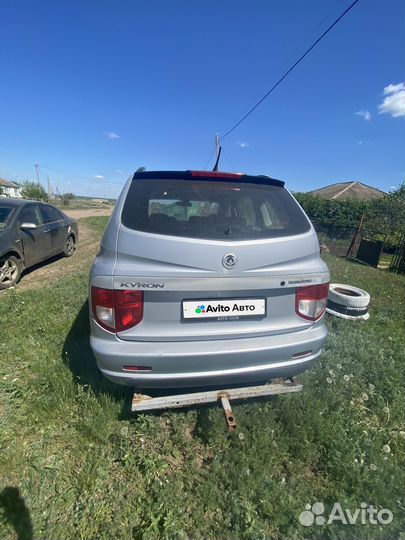 SsangYong Kyron 2.0 AT, 2007, битый, 300 000 км