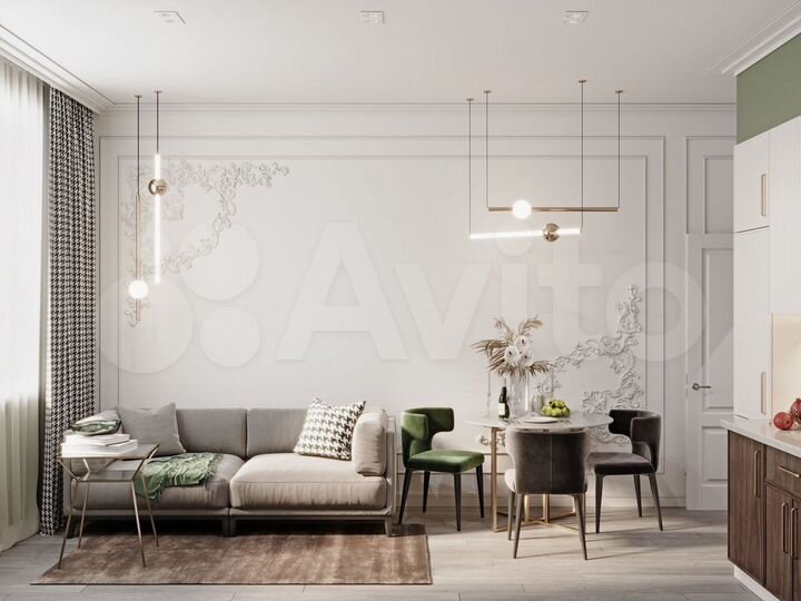 2-к. квартира, 64,9 м², 17/25 эт.