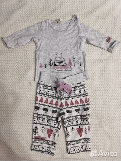 Большой пакет одежды на девочку 74 р