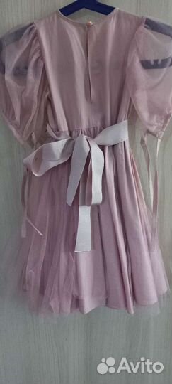 Платье нарядное для девочки фатин