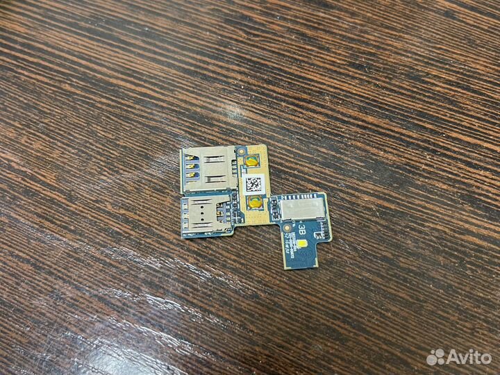 Плата сим и карты памяти Asus Zb452kg Zb450Kl ориг