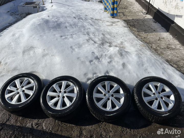 Колеса в сборе r15 летние
