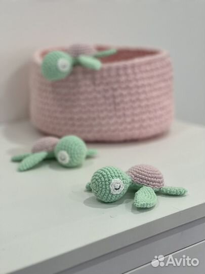 Вязаные игрушки ручной работы