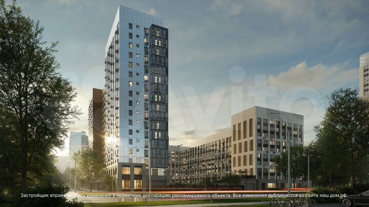 Квартира-студия, 37,6 м², 17/17 эт.